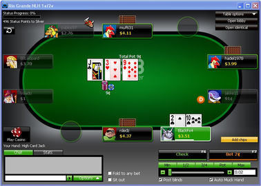 Полное обжуливая программное обеспечение покера для сообщать самую лучшую руку победителя в плутовке покера