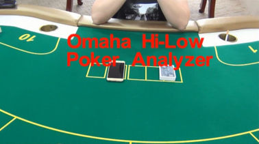 Анализатор карты покера Омахи Хи-низкий для того чтобы знать руку высокой &amp; низкой карты самую лучшую