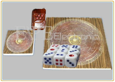 Изготовленная на заказ кость дистанционного управления игр азартных игр кости с электронной микросхемой
