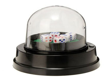 Черная пластиковая электрическая чашка шейкера для кости казино играя в азартные игры плутовка с дистанционным управлением