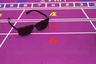 Контактные линзы карт модных солнечных очков стиля УЛЬТРАФИОЛЕТОВЫХ маркированные для плутовки покера