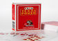 Карты покера пластикового индекса покера Модяно маркированные для игр казино