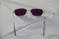 Классические светящиеся солнцезащитные очки Маркированные карточки Контактные линзы Фиолетовый Фиолетовый